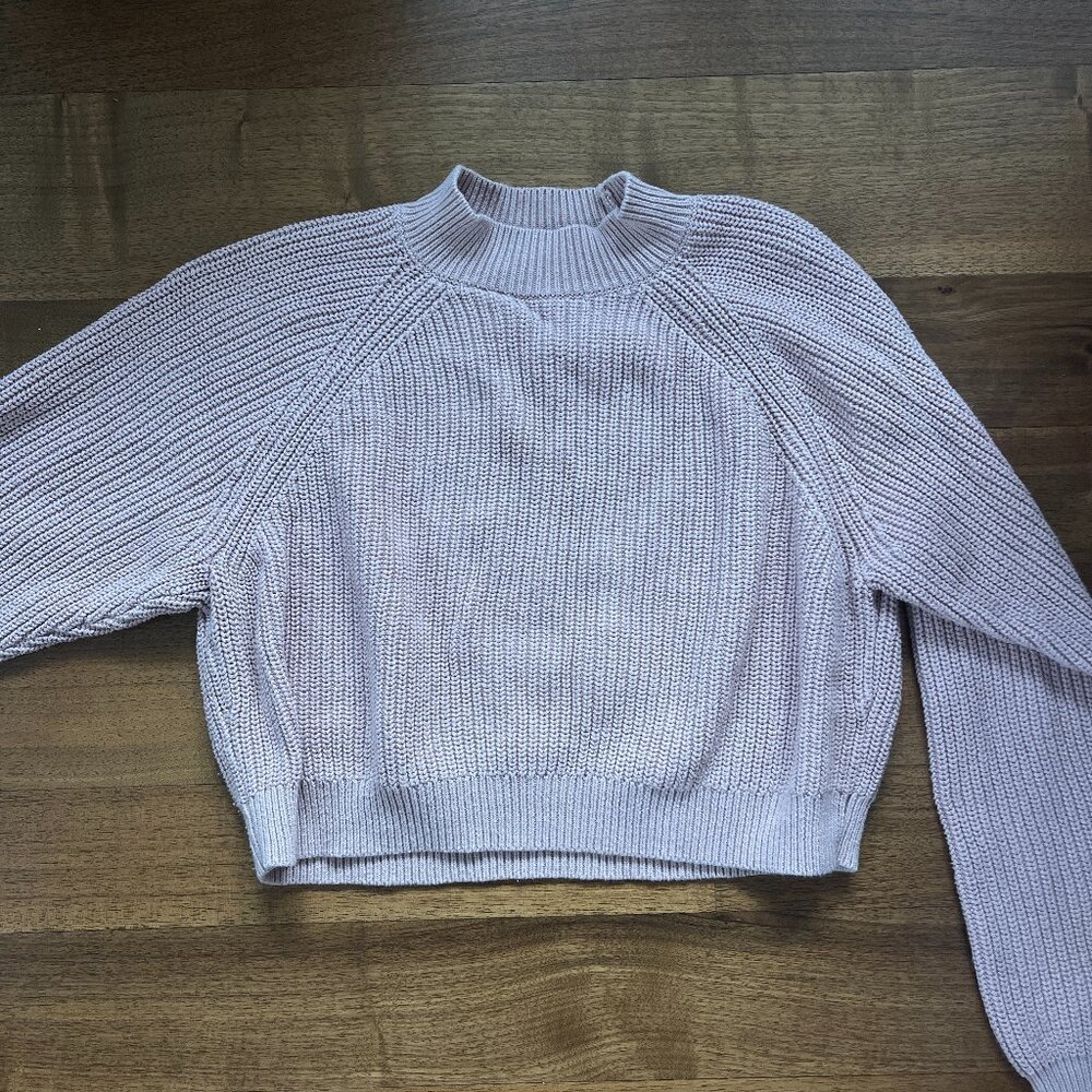 Pacsun Kendall & Kylie Pink Cropped Sweater
